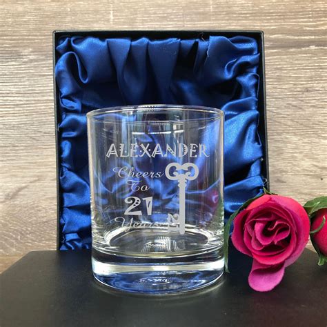 Personalised Engraved 290ml Scotch Glass Bourbon Glass Etsy