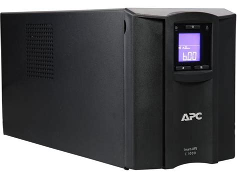 APC SMC1000C 1000 VA 600 Watts 8 Outlets Pure Sinewave Smart UPS With