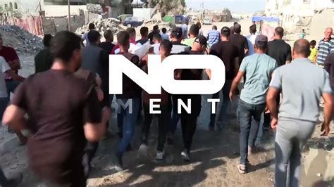 فلسطينيون يشيعون 5 مدنيين قُتلوا جراء قصف إسرائيلي على خان يونس فيديو