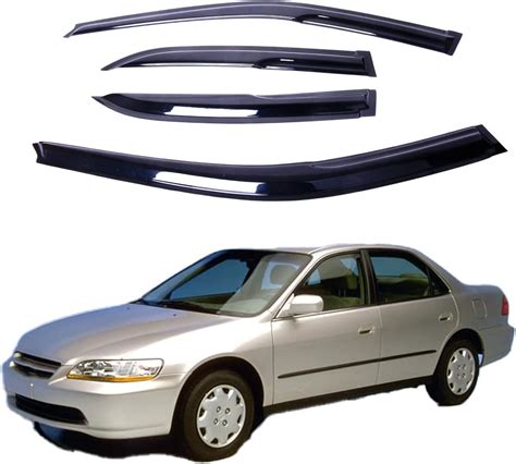 Fits Honda Accord 1998 1999 2000 2001 2002 Acrylic 2 Mm Thick Safe Smoke Window