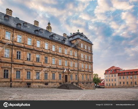 Bamberg State Library New Residence Domplatz Bamberg Old Town Ba Stock ...