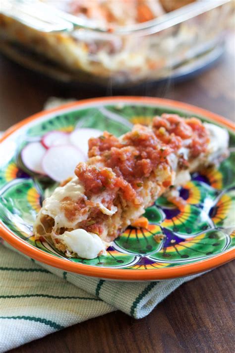 Easy Chicken And Sweetpotato Enchiladas Not Just Baked