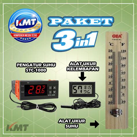 Jual Paket Thermostat Termostat Digital Stc Termometer Higrometer