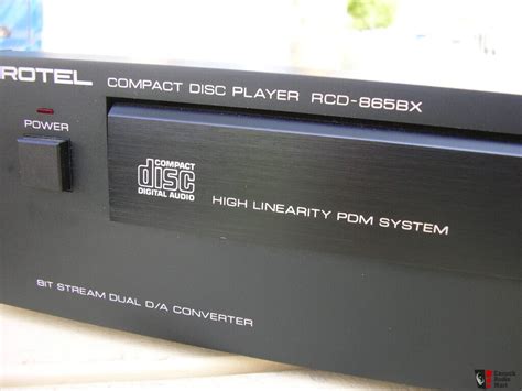 ROTEL RCD 865bx ...... Photo #97689 - Canuck Audio Mart