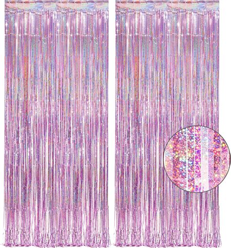 Adorox 2 Pc Metallic Rainbow Metallic Silver Gold Rainbow