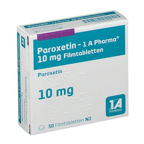 Paroxetin A Pharma Mg St Mit Dem E Rezept Kaufen Shop Apotheke