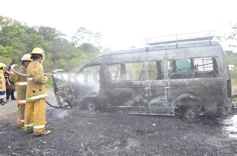 Pasajeros Se Salvan De Morir Calcinados