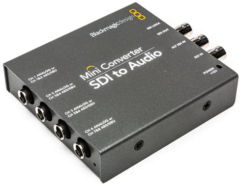 Blackmagic CONVMCSAUD SDI To Audio Mini Converter De Embedder