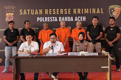 Insiden Di Beng Kupi Polresta Banda Aceh Tetapkan Enam Tersangka