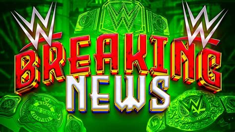 WWE BREAKING News Triple H Announces HUGE WWE Title CHANGE After