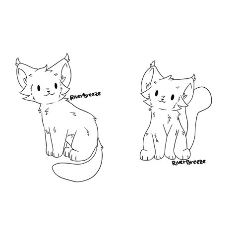 2 Small Cat Bases By Duskdrawsstuff On Deviantart