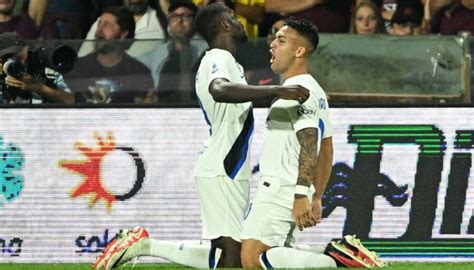 Inter A Super Lautaro Martinez Knocks Out Salernitana Sportal Eu