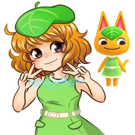 Tangy Gijinka from Animal Crossing New Horizons by Melody-in-the-Air on DeviantArt