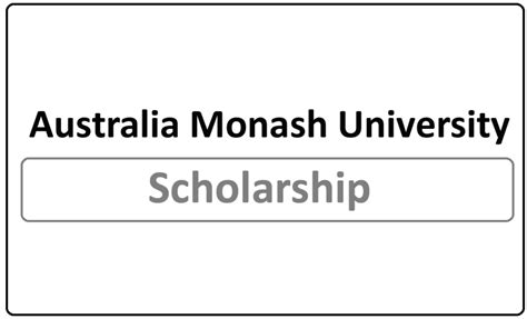 Monash University Research Scholarships 2023 24 In Australia Fully Funded Scholarships