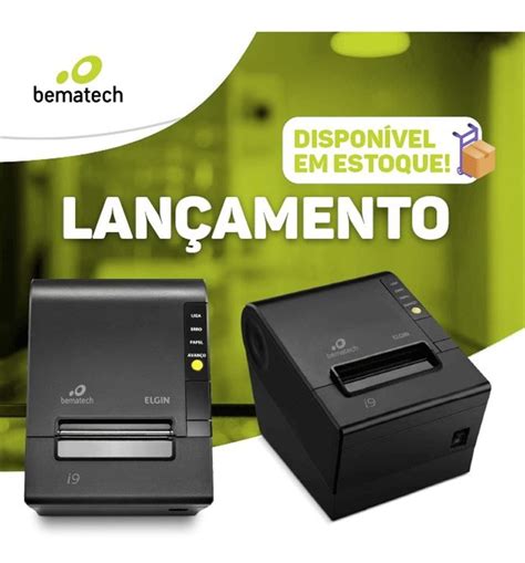 Impressora Termica Cupom Elgin Bematech I Full Rede E Usb