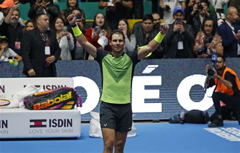 Rafael Nadal vence a Casper Ruud en Bogotá previo a cita en México