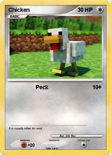 Pokémon Chicken 418 418 Peck My Pokemon Card