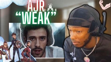 FIRST TIME REACTING TO AJR Weak Official Video Simply Not Simple