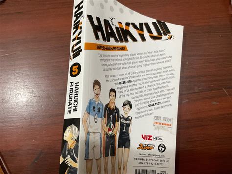 Haikyu Manga Volume 5 Hobbies And Toys Books And Magazines Comics