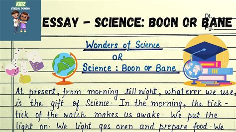 Essay On Science In English Wonders Of Science Essay Lines On