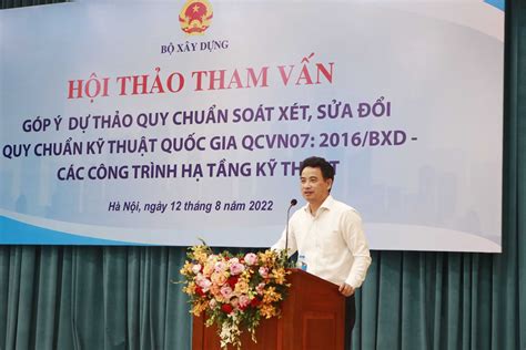 Hội thảo tham vấn góp ý dự thảo Quy chuẩn soát xét sửa đổi Quy chuẩn