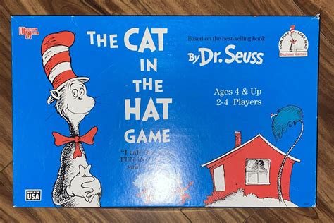 Dr Seuss Cat in the Hat Board Game Vintage 1996 Game In Great Condition ...