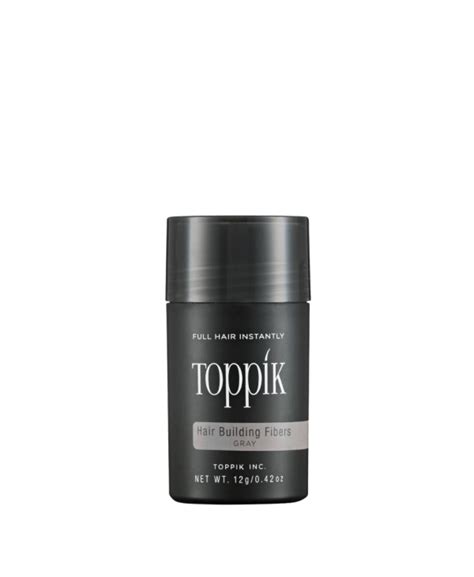 Toppik Hair Building Fibers Gray 12gr Frou Frou E Shop