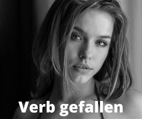 VERB GEFALLEN BEİSPİELSÄTZE DEUTSCH LERNEN