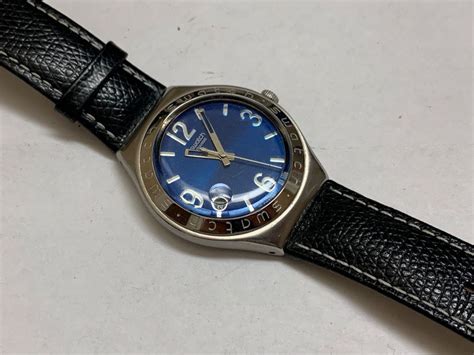 Swatch Herrenuhr Quarz läuft Stahl 37mm Kaufen auf Ricardo