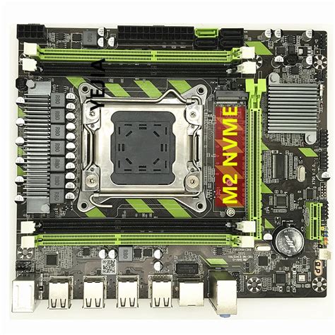 Motherboard YEJIA X79 LGA 2011 USB2 0 SATA3 Protokol Ganda M 2