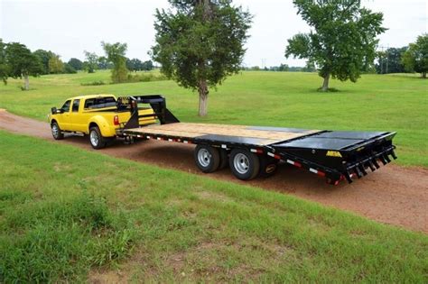 Trailer World Big Tex 22gn Tandem Dual Gooseneck Flatbed Trailer 22gn