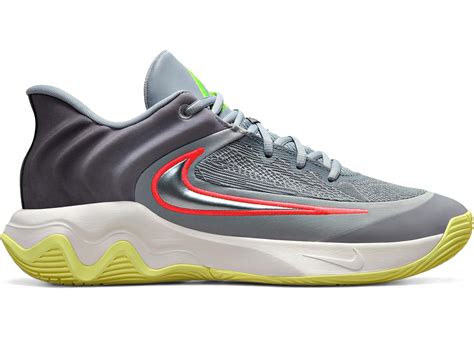 Nike Giannis Immortality 4 Wolf Grey Luminous Green Men's - FQ3680-009 - US