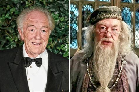 Irish-English Actor Michael Gambon, Who Played Dumbledore In “Harry ...