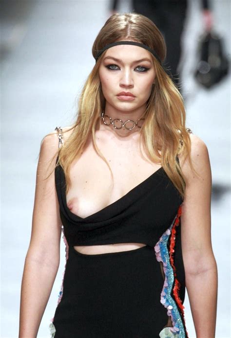 Gigi Hadid Boob Nip Slip 007 NakedCelebGallery