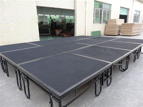 2.44m*1.83m aluminum portable folding stage platform_Pipe and Drape ...