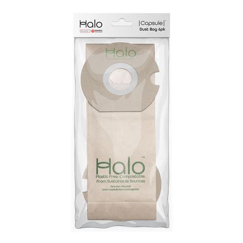 Halo Capsule Vacuum Dust Bags 6 Pack - ABCD Clean