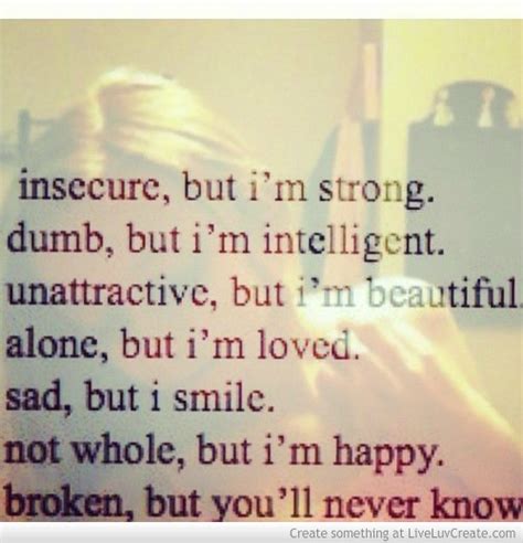 Im Insecure Quotes. QuotesGram