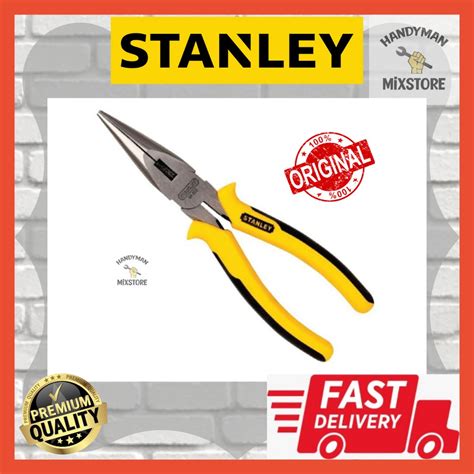 Stanley STHT84031 8 DynaGrip Long Nose Pliers 6in 84 031 Shopee