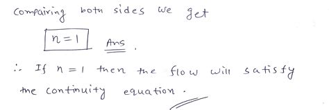 [solved] For The Two Dimensional Incompressible Steady Flow Field In The Course Hero