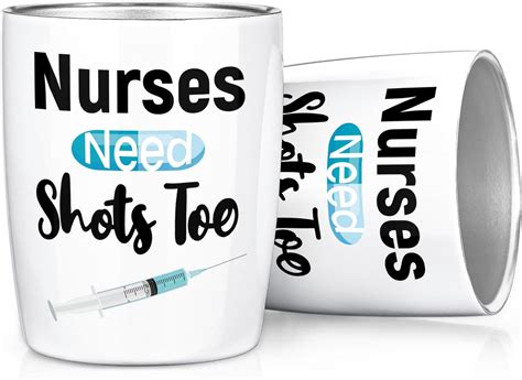 Amazon Lifecapido Nurse Gifts Pack Nurses Need Shots Too