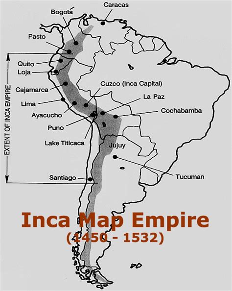 Empire Of The Incas Inka Empire Inca Terretory Information About