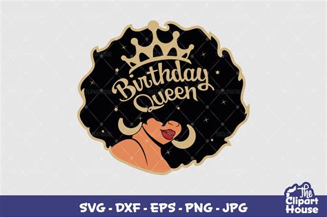 Birthday Queen 3 Graphic By Thecliparthouse Creative Fabrica