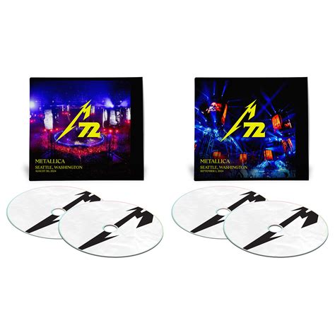 Live Metallica: Seattle, Washington - M72 Tour Two Day Show CD Bundle ...