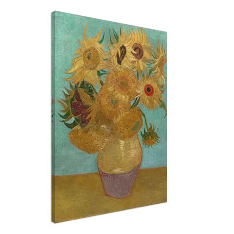 Vincent Van Gogh S Vase With Twelve Sunflowers 18881889 Etsy