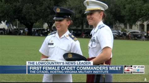 The Citadel, VMI Corps of Cadets led by women - The Citadel Today