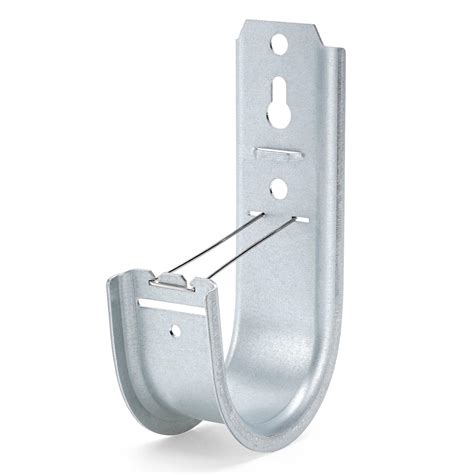 Pack Inch Galvanized Steel Cable Support J Hook With Retainer