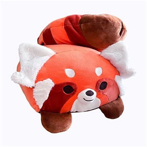 Fluffy Red Panda Plushie Cute Red Panda Plush Soft Hugging Cuotas