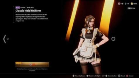 The First Descendant Gley Classic Maid Uniform Thefirstdescendant Youtube