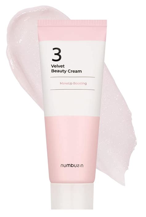 Buy Numbuzin No3 Velvet Beauty Cream 202oz 60ml Flawless Makeup