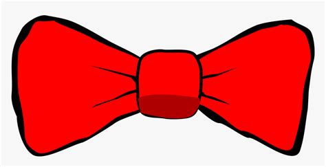 Transparent Bow Clip Art Red Bow Tie Cartoon Hd Png Download